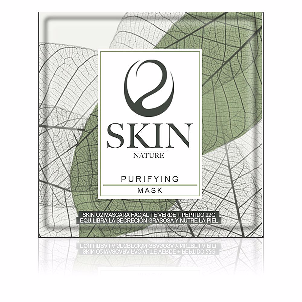 SkinO2GreenTea+PeptideFacialMask22g Skin O2 Green Tea + Peptide Facial Mask 22g