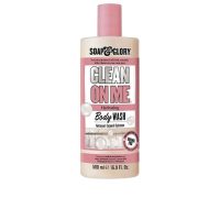 Bottle  of  Soap  &  Glory  Clean  On  Me  Creamy  Clarifying  Shower  Gel  by  Soap  &  Glory,  a  shower  gel  indicated  for  clarifying  the  skin.