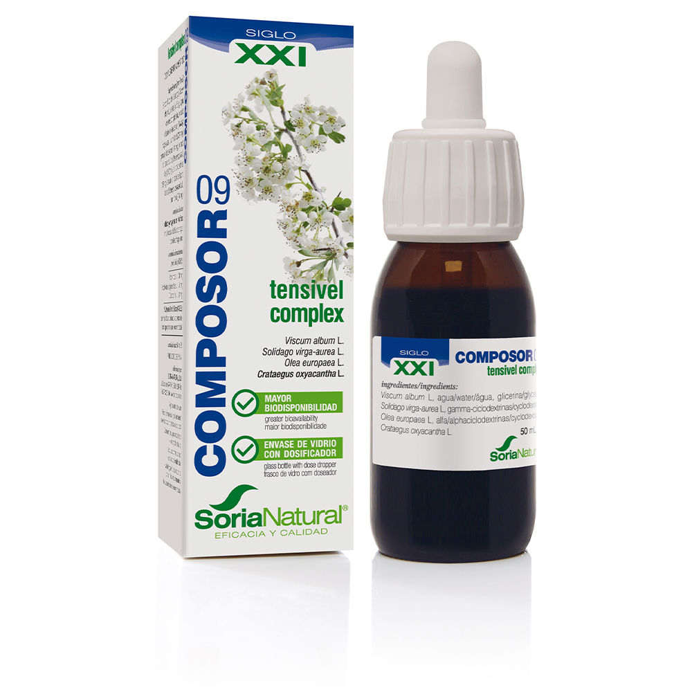 SoriaNaturalComposor09TensivelComplex50ml Soria Natural Composor 09 Tensivel Complex Suplemento 50ml - Image 1