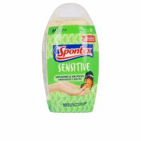 Spontex Latex Sensitive Satin Powder-Free Gloves Size M x10