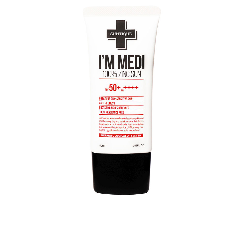 SuntiqueImMedi100ZincSunSPF5050ml サンテック アイム メディ 100%亜鉛サン SPF50+ 50ml - 画像 (1)