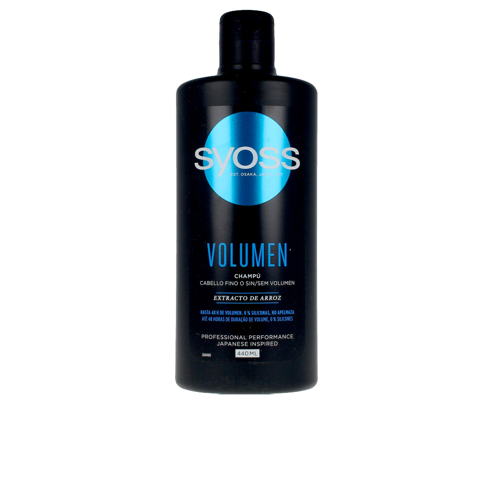 SyossVolumeShampooFineHair440ml Syoss Volume Shampoo Volumizador Cabelo Fino 440ml - Image 1