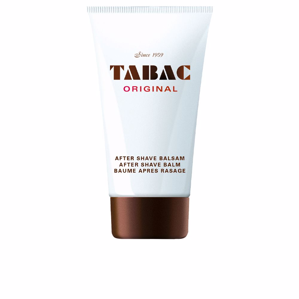 TabacOriginalAfter-ShaveBalm75ml Tube of Tabac Original After-Shave Balm by Tabac, a soothing balm indicated for calming razor burn on sensitive skin.