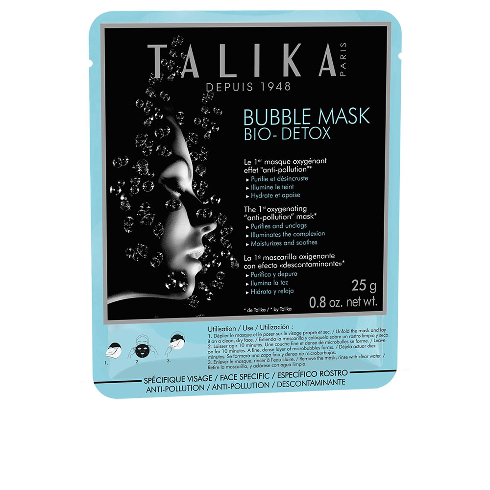 TalikaBubbleBioDetoxAnti-PollutionMask25g タリカ バブルバイオ デトックス アンチポリューション マスク 25g - 画像 (1)