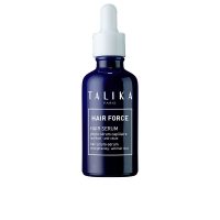 Bottle  of  Talika  Hair  Force  Serum  by  Talika,  a  non-greasy  serum  indicated  for  anti-hair  loss  and  scalp  strengthening.