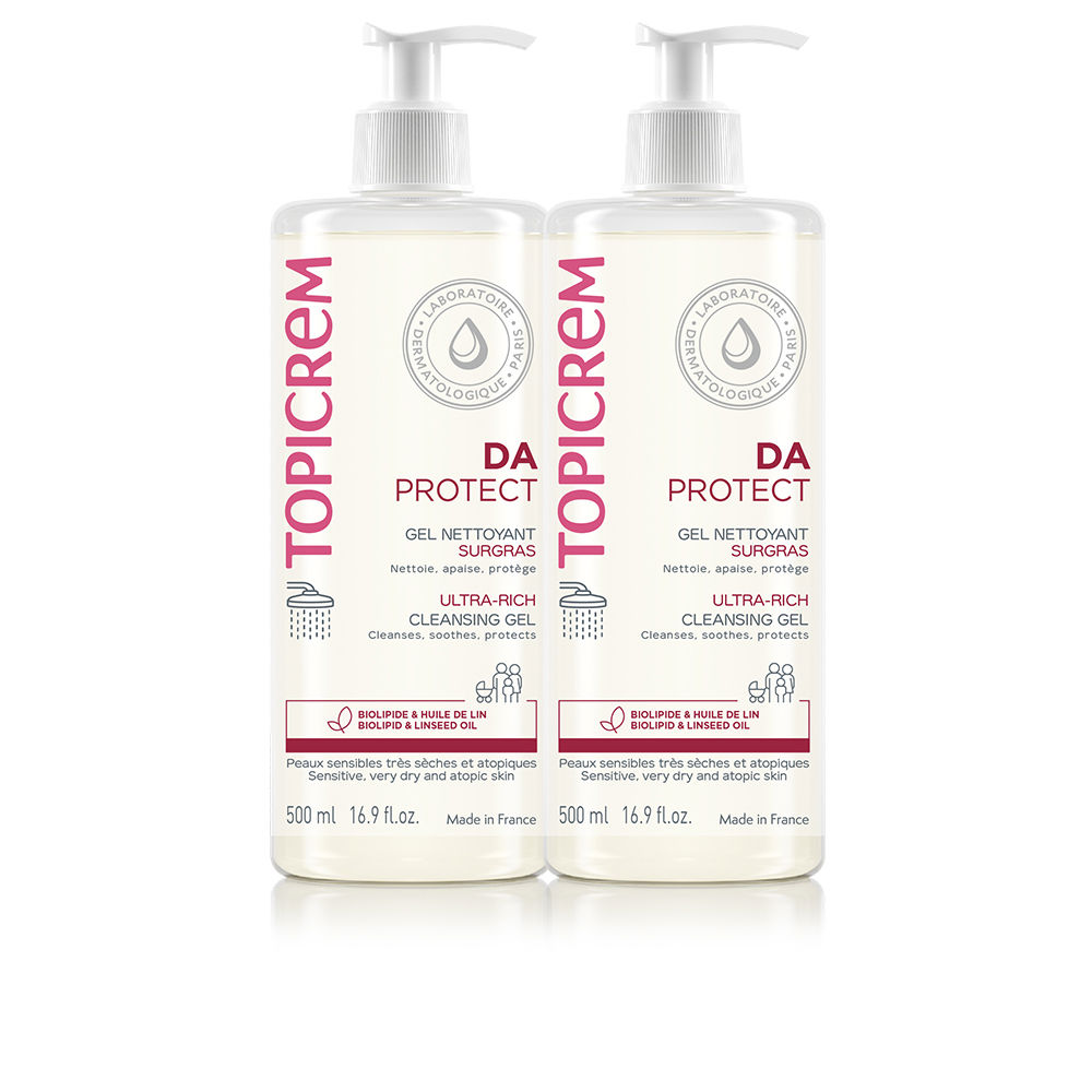 TopicremDADuoCleansingGel2x500ml Topicrem DA Duo Cleansing Gel 2x500ml