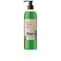 Bottle  of  Tot  Herba  Rosemary  and  Juniper  Purifying  Shampoo  by  Tot  Herba,  a  shampoo  indicated  for  dandruff  and  sebum  regulation.