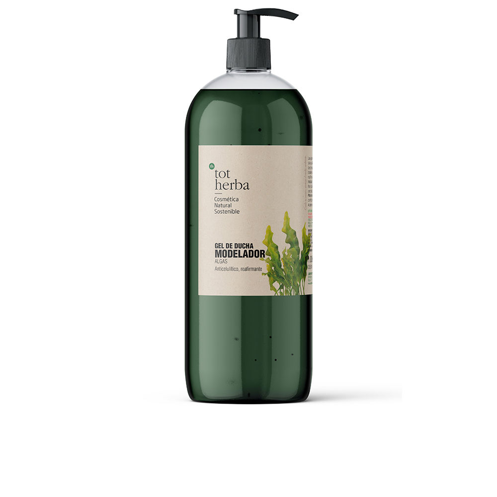 TotHerbaSeaweedModellingShowerGel1000ml Bottle of Tot Herba Seaweed Modelling Shower Gel by Tot Herba, a shower gel indicated for firming skin and combating cellulite.