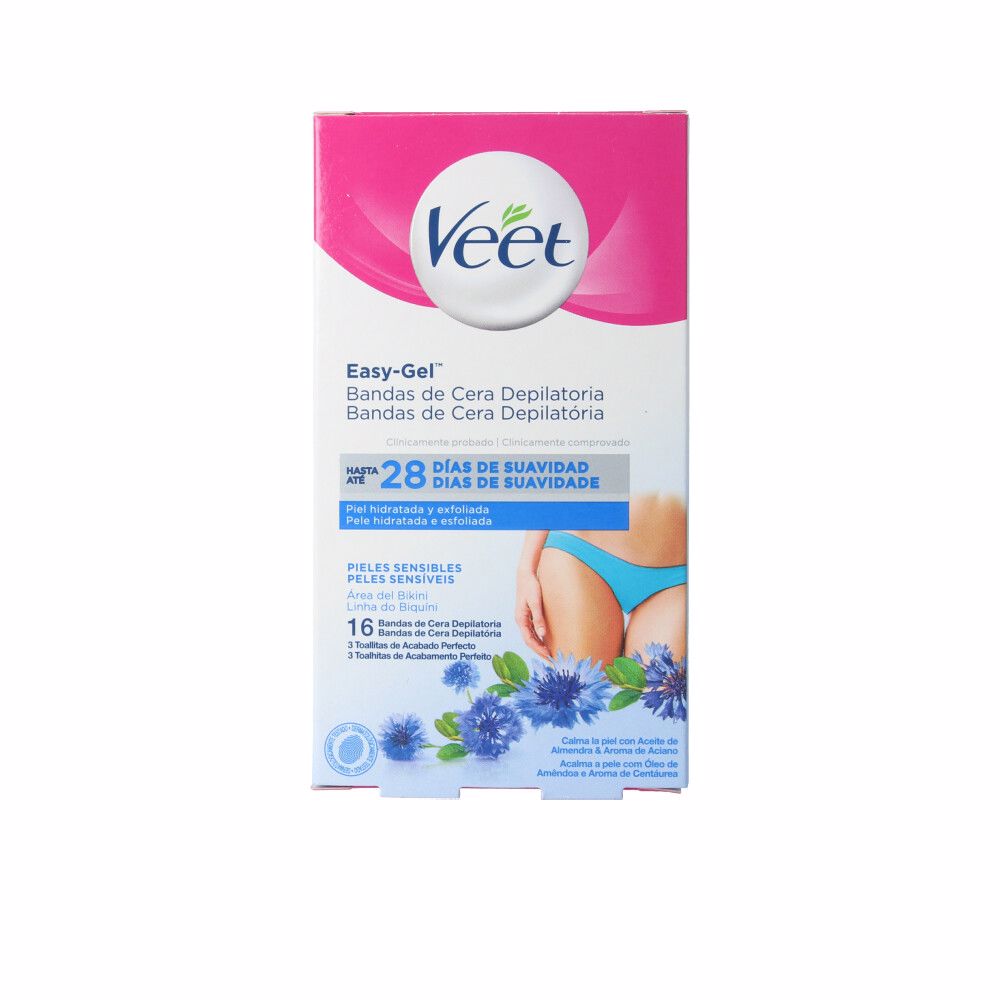 VeetBikiniWaxStripsSensitiveSkinx16 Veet Bikini Wax Strips Sensitive Skin x16