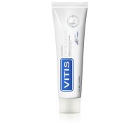 Tube  of  Vitis  Whitening  Toothpaste  by  Vitis,  a  toothpaste  indicated  for  whitening  teeth  and  eliminating  enamel  stains.