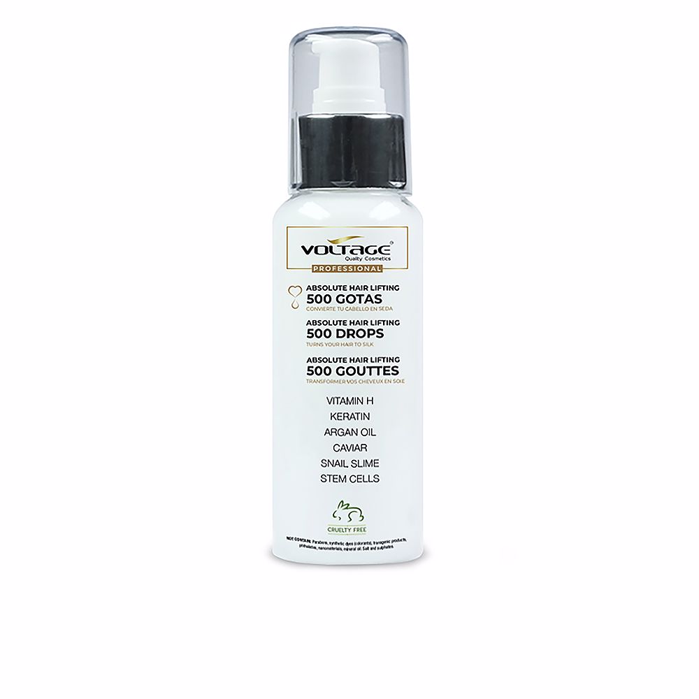 VoltageCosmeticsAbsoluteHair-Lifting500DropsSerum100ml Bottle of Voltage Cosmetics Absolute Hair-Lifting 500 Drops Serum by Voltage Cosmetics, a serum indicated for repairing hair.