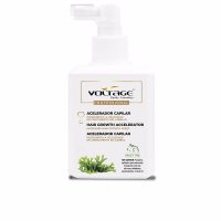 Spray  of  Voltage  Cosmetics  Hair  Accelerator  Treatment  Spray  by  Voltage  Cosmetics,  a  hair  treatment  indicated  for  hair  growth.