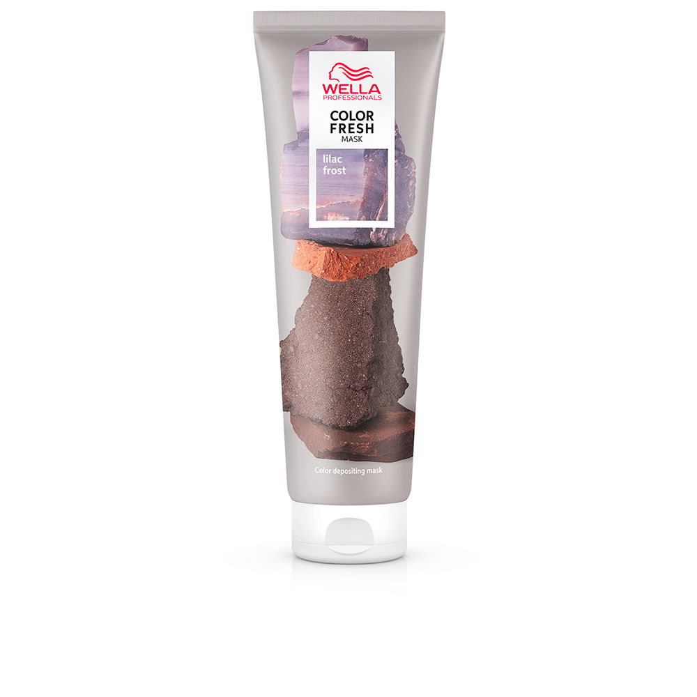 WellaProfessionalsColorFreshMaskNaturalColorLilacFrost Jar of Wella Professionals Color Fresh Mask Natural Color Lilac Frost by Wella Professionals, a hair mask for temporary color.