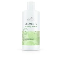 Bottle  of  Wella  Professionals  Elements  Renewing  Shampoo  by  Wella  Professionals,  a  natural  shampoo  indicated  for  hair  softness.