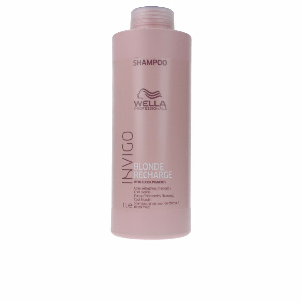 WellaProfessionalsInvigoBlondeRechargeColorRefreshingShampoo1000ml ウェラ プロフェッショナルズ インヴィゴ ブロンド リチャージ カラー リフレッシュ シャンプー 1000ml - 画像 (1)