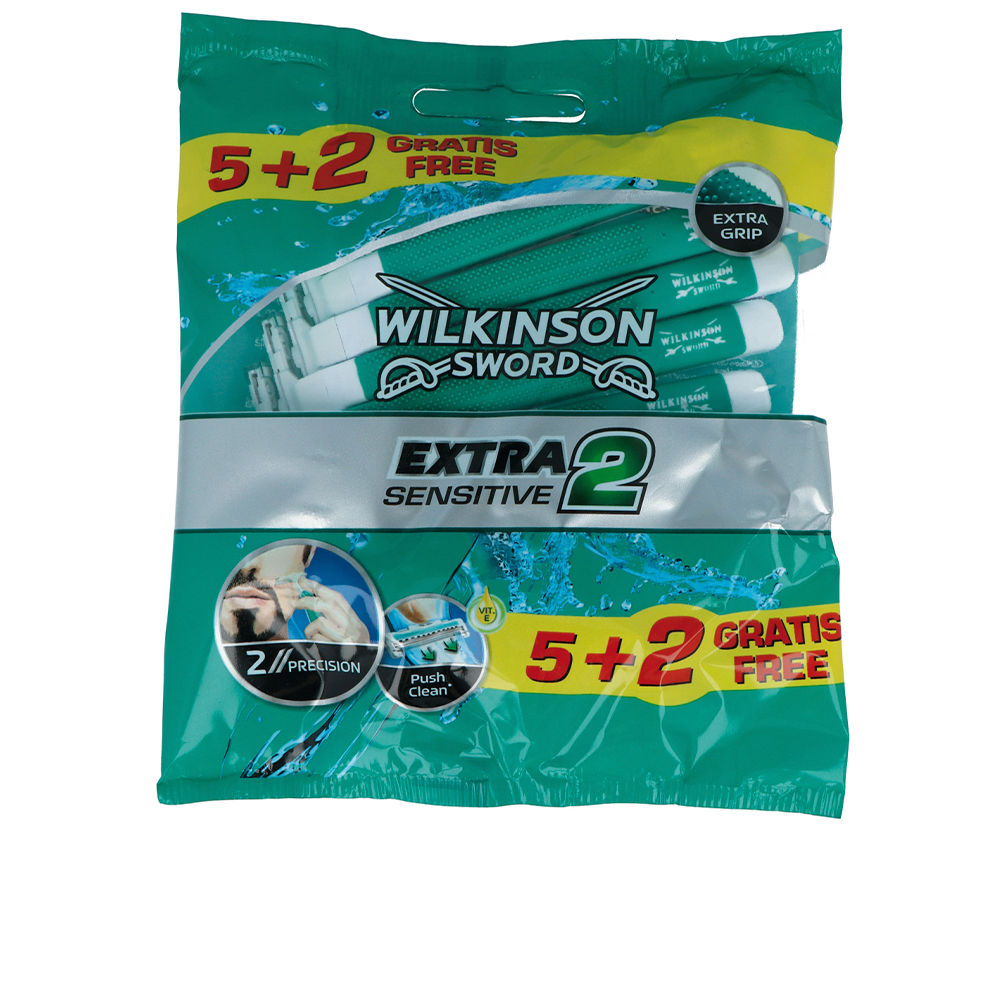 WilkinsonExtra2SensitiveDisposableRazorx7 Wilkinson Extra2 Sensitive Láminas Desechables x7 - Image 1