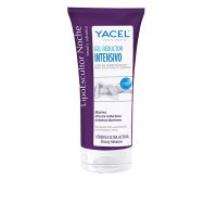 Product  container  of  Yacel  Liposculptor  Intensive  Night  Slimming  Gel  by  Yacel,  a  slimming  gel  indicated  for  fat  reduction.