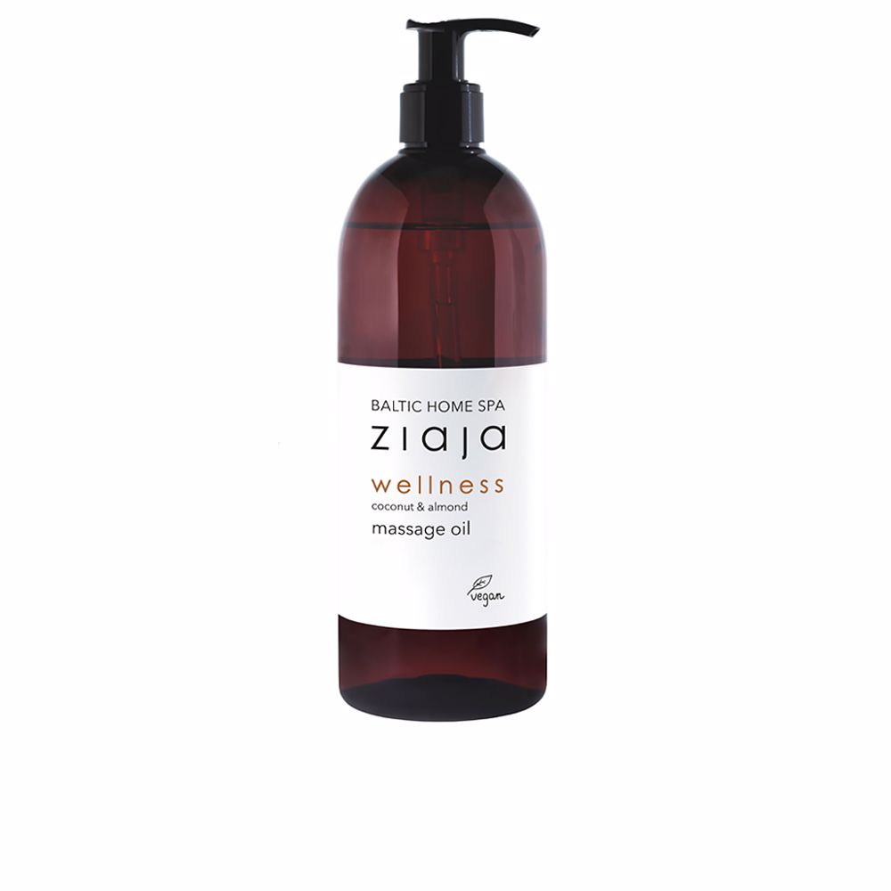 ZiajaBalticHomeSpaWellnessAlmondandCoconutMassageOil490ml Ziaja Baltic Home Spa Wellness Almond and Coconut Óleo de Massagem 490ml - Image 1