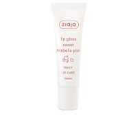 Product  container  of  Ziaja  Lip  Gloss  Sweet  Mirabelle  Plum  by  Ziaja,  a  nourishing  lip  balm  indicated  for  illuminating  the  lips.