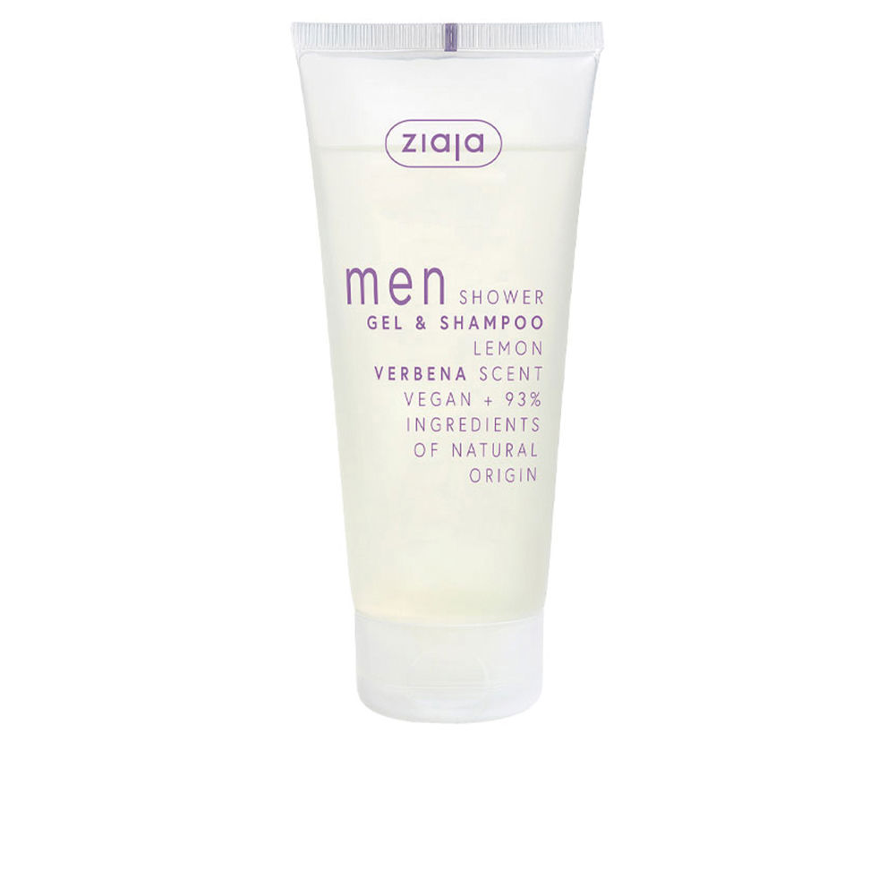 ZiajaMenLemonVerbenaShowerGelAndShampoo200ml ジアジャ メンズ レモンバーベナ シャワージェル&シャンプー 200ml - 画像 (1)