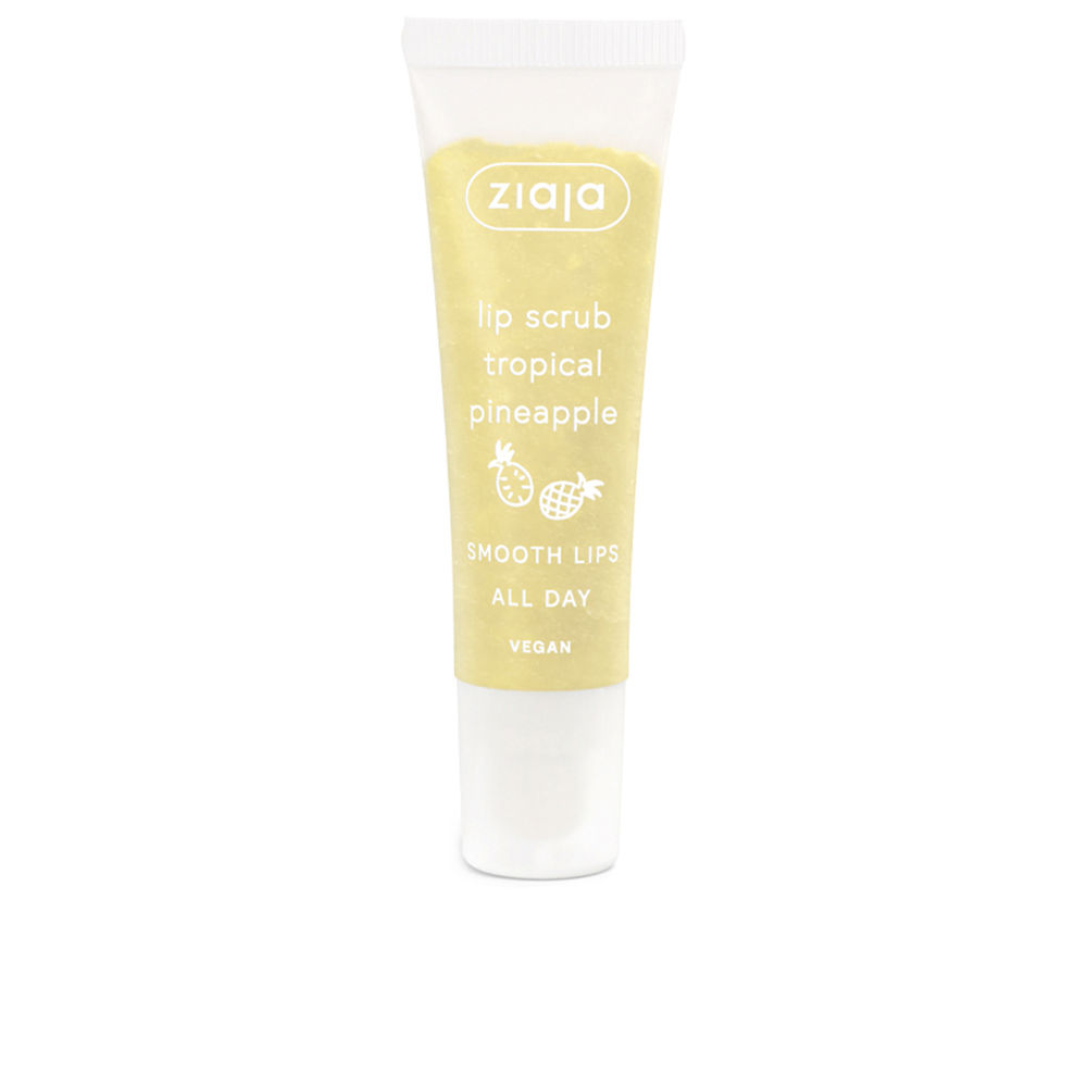 ZiajaSugarLipScrubTropicalPineapple12ml Ziaja Sugar Lip Scrub Tropical Pineapple 12ml