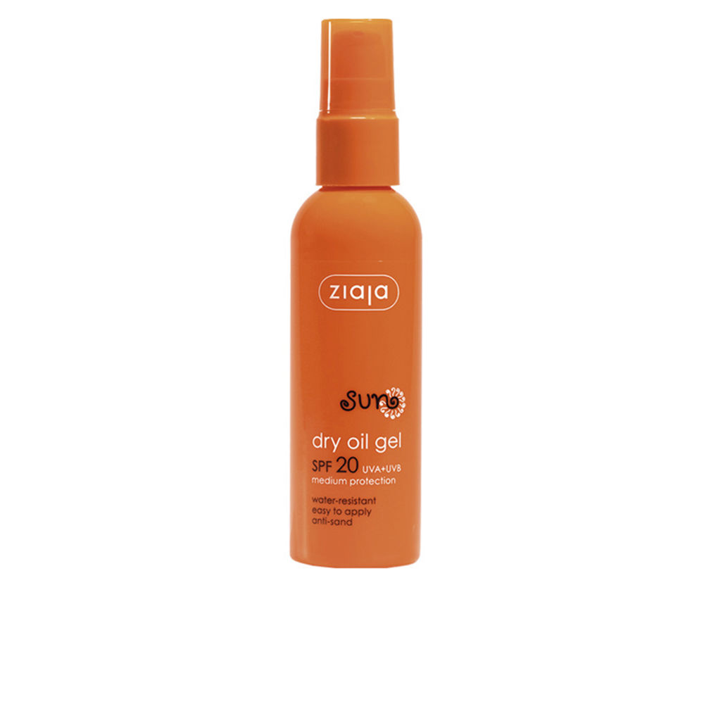 ZiajaSunSunscreenSPF20DryOilGel90ml Ziaja Sun Sunscreen SPF20 Dry Oil Gel 90ml