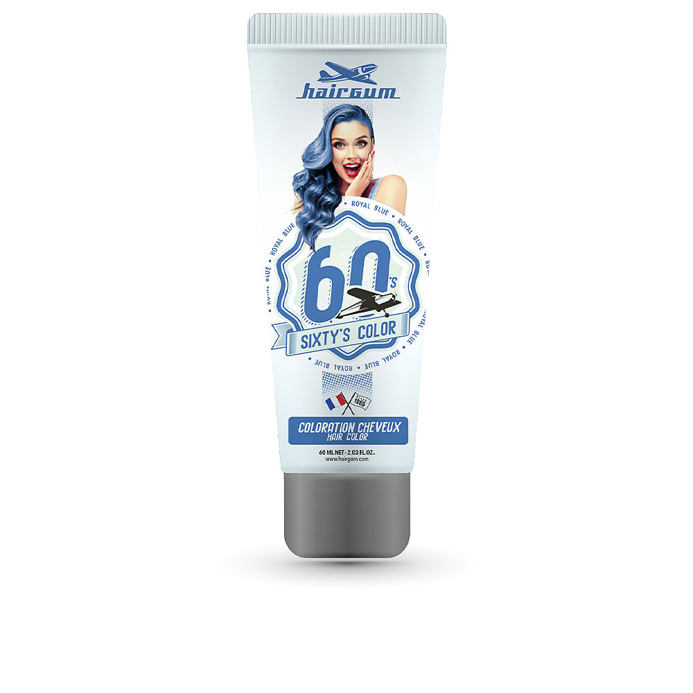HairgumSixtySColorHairColorRoyalBlue Hairgum Sixty S Color Hair Color Royal Blue - Image 1