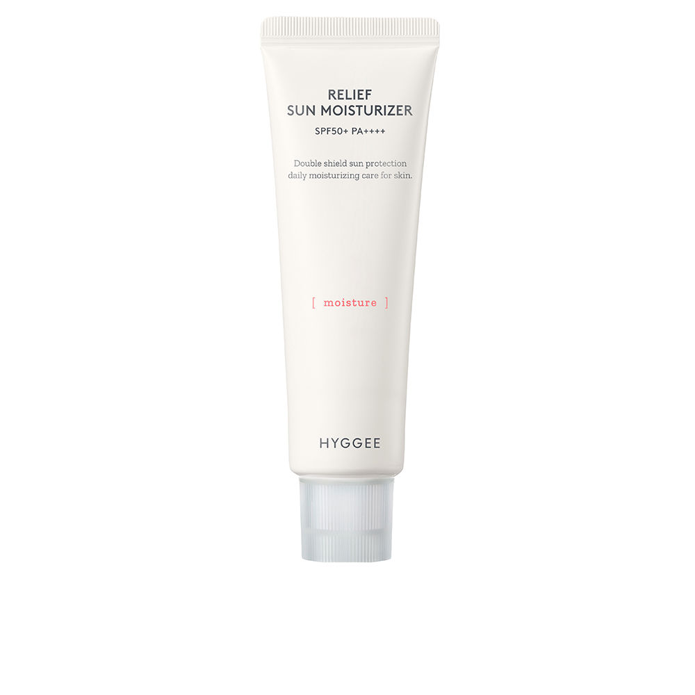 HyggeeReliefSunMoisturizerSPF5050ml Hyggee Relief Sun Moisturizer SPF50+ 50ml - Image 1