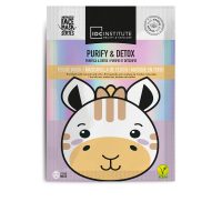 Sachet  of  Idc  Institute  Purify  and  Detox  Facial  Mask  by  Idc  Institute,  a  vegan  sheet  mask  for  soothing  irritated  skin.