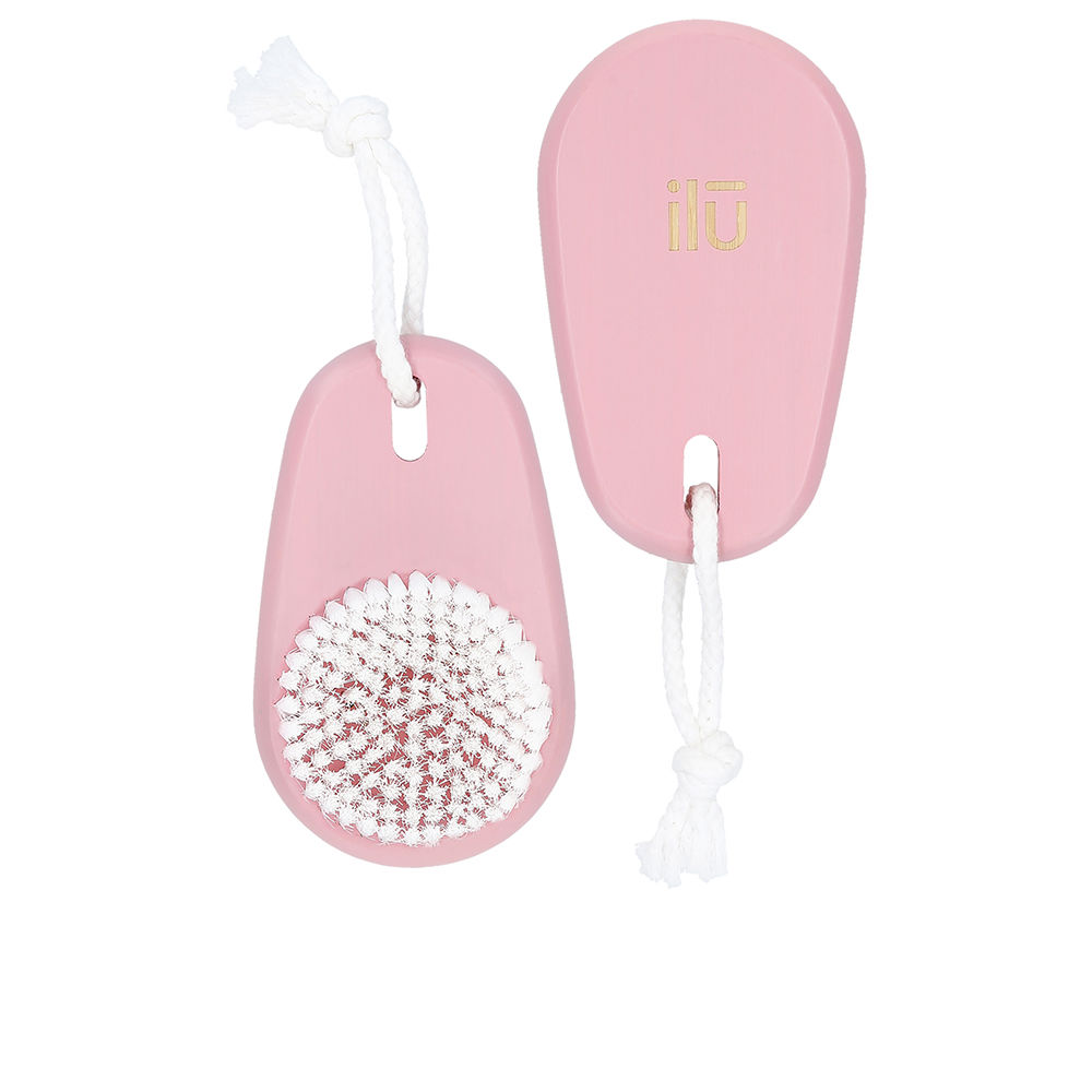 IlūBamboomBodyCleansingBrushColorPinkFlamingo Ilū Bamboom Body Cleansing Brush Color Pink Flamingo