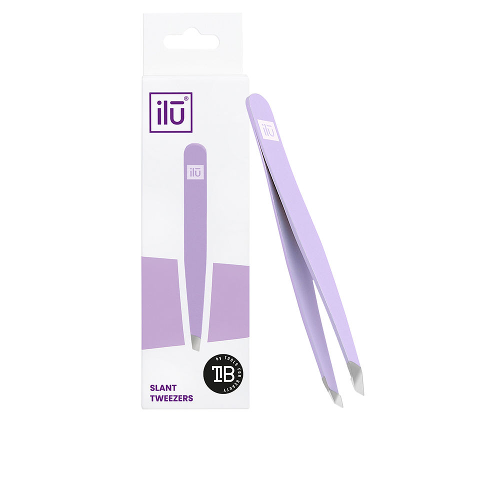 IlūSlantTweezersColorPurple Ilū Slant Tweezers Color Purple