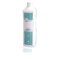 Bottle  of  Inibsa  Dermatological  Gel  by  Inibsa,  a  cleansing  gel  indicated  for  hydrating  and  cleansing  sensitive  skin.