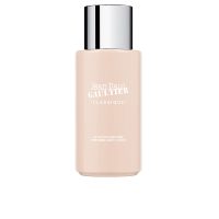 Bottle  of  Jean  Paul  Gaultier  Classique  Perfumed  Body  Lotion  by  Jean  Paul  Gaultier,  a  lotion  indicated  for  skin  hydration.