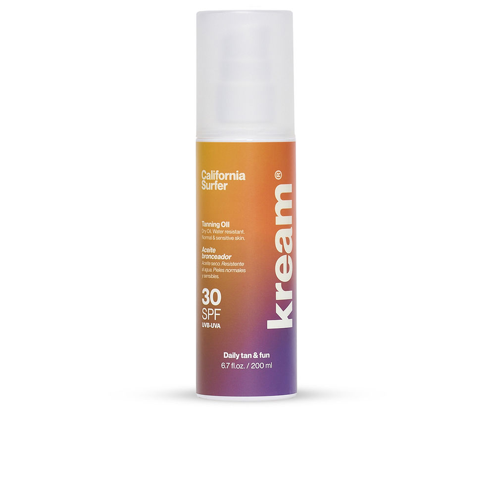 KreamCaliforniaSurferTanningOilSPF30200ml Kream California Surfer Aceite Bronceador SPF30 200ml - Image 1
