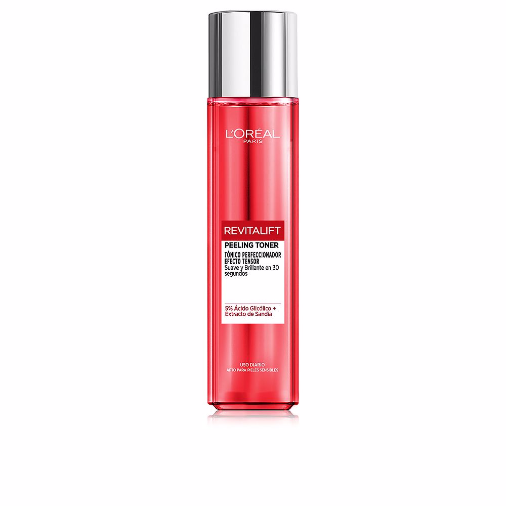 L'OréalParisRevitaliftGlycolicAcidPeelingEffectToner180ml Bottle of LOréal Paris Revitalift Glycolic Acid Peeling Effect Toner by LOréal Paris, a toner for skin renewal.