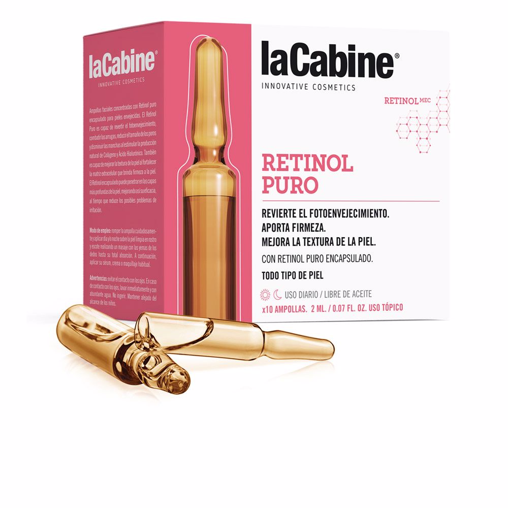 LaCabinePureRetinolAmpoules10x2ml La Cabine Pure Retinol Ampoules 10x2ml
