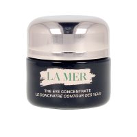 Product  container  of  La  Mer  The  Eye  Concentrate  by  La  Mer,  a  cream  indicated  for  reducing  dark  circles  and  eye  wrinkles.