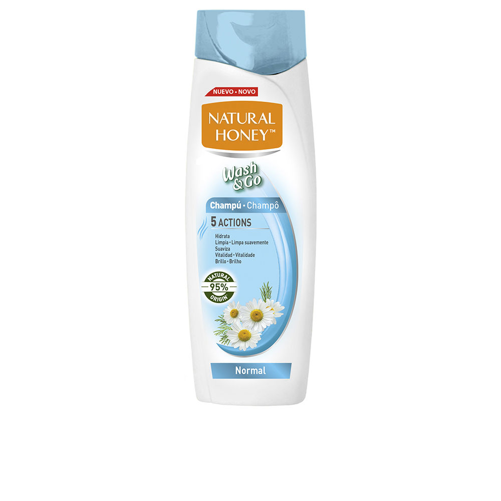 NaturalHoneyWash&GoShampoo400ml Natural Honey Wash & Go Shampoo 400ml