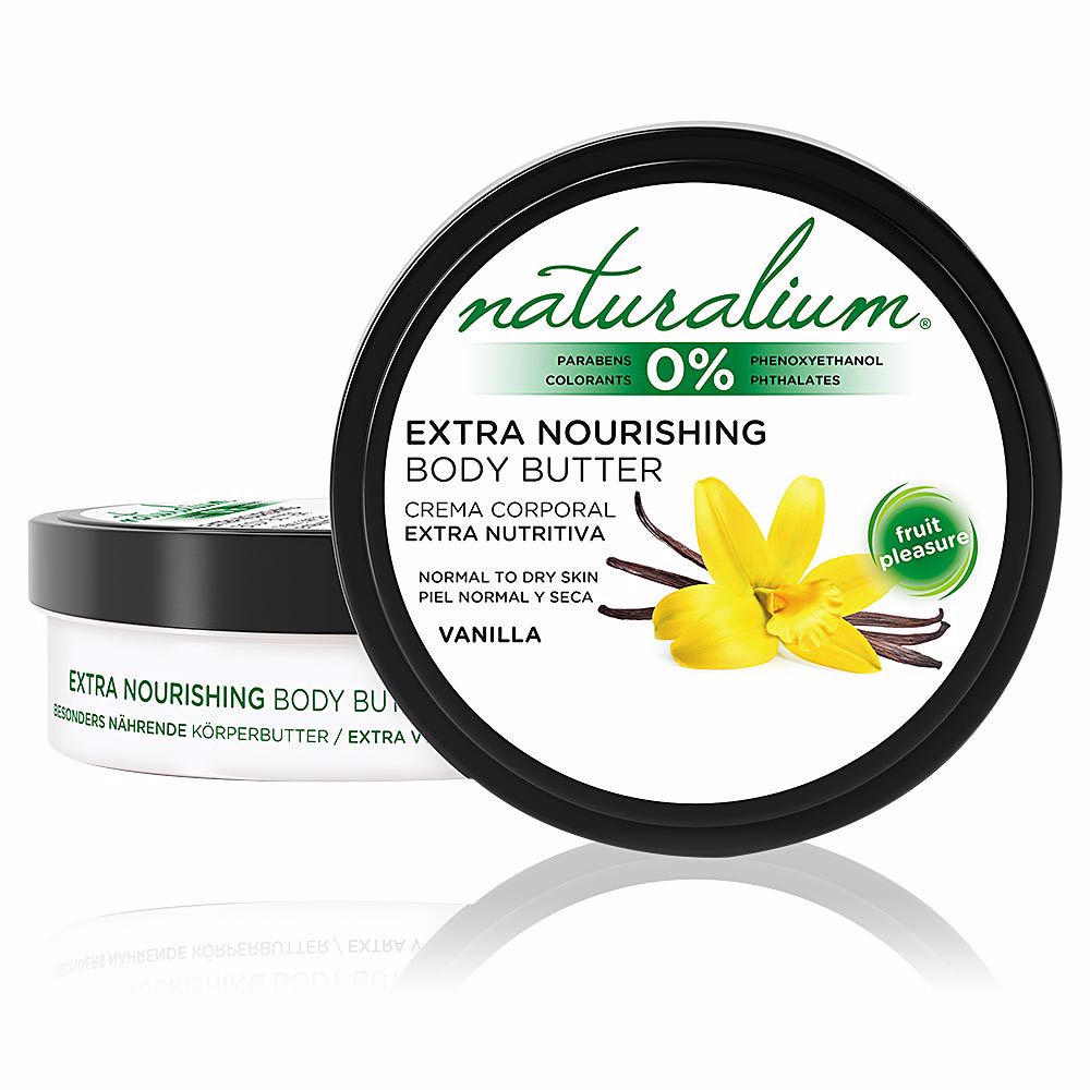 NaturaliumVanillaBodyButter200ml Naturalium Vanilla Body Butter 200ml
