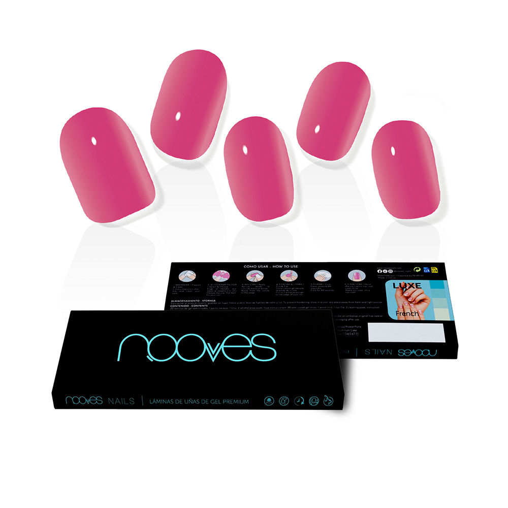 NoovesGelSheetsBarbieGirlFalseNailsx20 Nooves Gel Sheets Barbie Girl False Nails x20