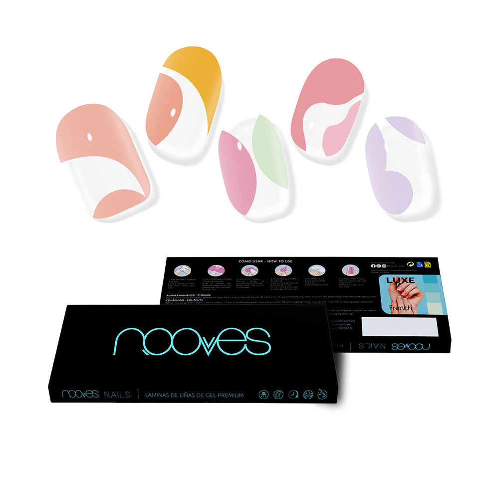 NoovesGelSheetsParadiseFalseNailsx20 Nooves Gel Sheets Paradise False Nails x20