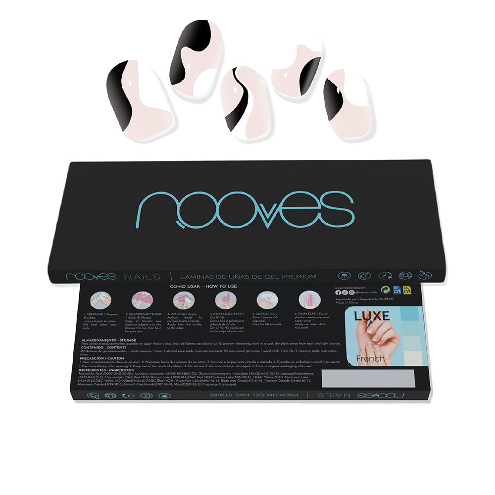 NoovesGelSheetsSoTwirlFalseNailsx20 Nooves Gel Sheets So Twirl False Nails x20