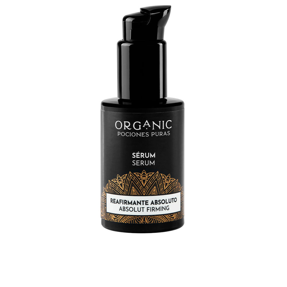 OrganicPocionesPurasAbsoluteFirmingSerum30ml Bottle of Organic Pociones Puras Absolute Firming Serum by Organic Pociones Puras, a serum indicated for restoring skin firmness.