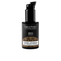 Bottle  of  Organic  Pociones  Puras  Anti-Wrinkle  Control  Serum  by  Organic  Pociones  Puras,  a  serum  indicated  for  reducing  wrinkles.
