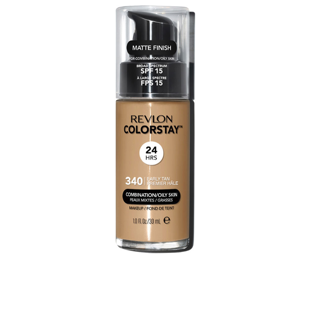 RevlonColorstayFoundationCombination/OilySkinColor340EarlyTan30ml Revlon Colorstay Foundation Combination/Oily Skin Color 340 Early Tan 30ml