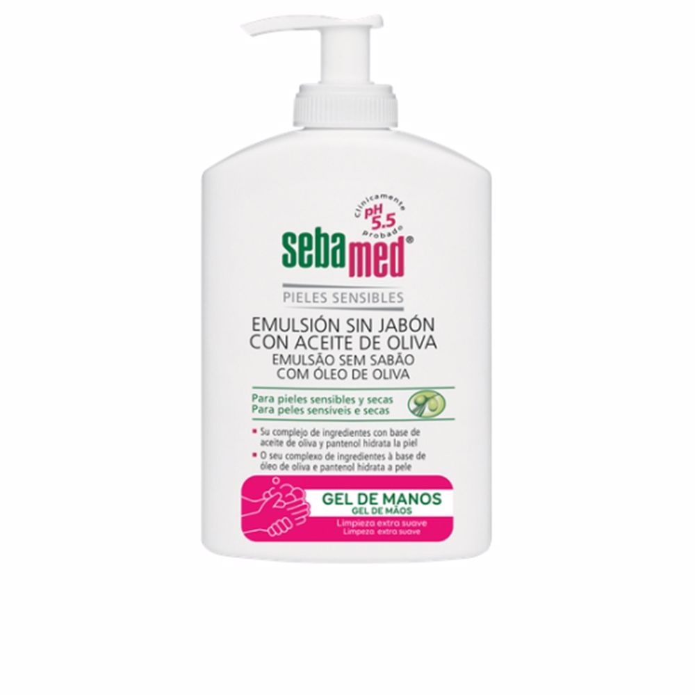 SebamedSoap-FreeEmulsionBathGelWithOliveOil300ml Sebamed Soap-Free Gel de Banho Sem Sabão 300ml - Image 1