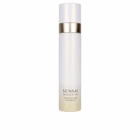 Product  container  of  Sensai  Absolute  Silk  Micro  Mousse  Treatment  by  Sensai,  a  mousse  lotion  indicated  for  anti-aging  and  radiance.