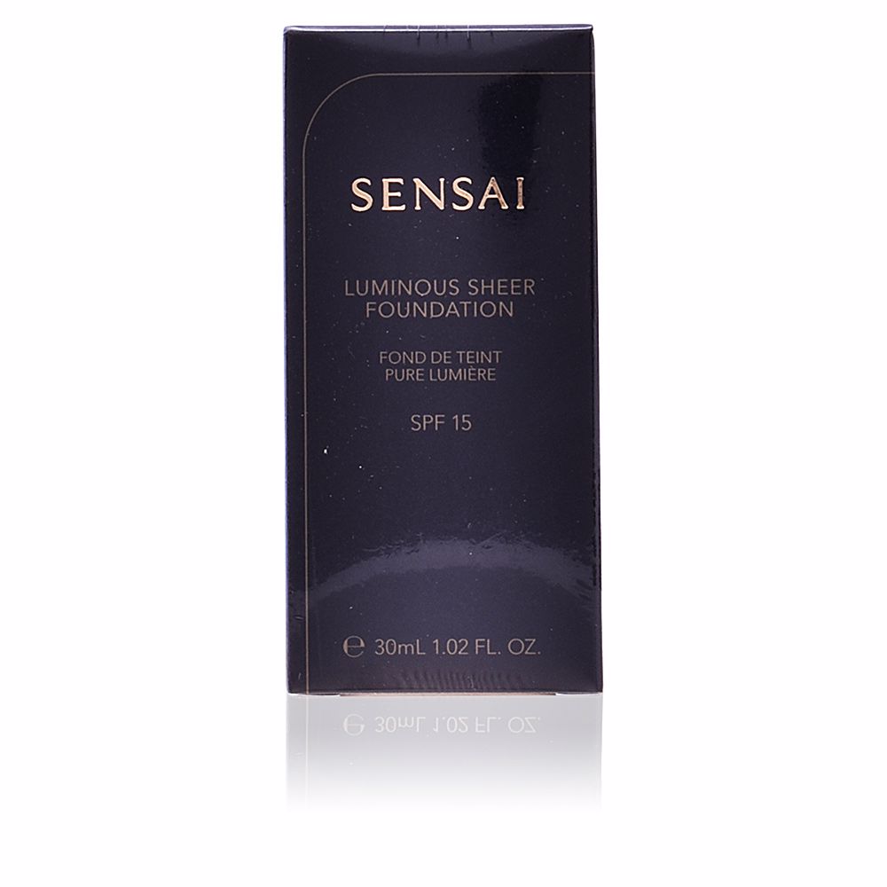 SensaiLuminousSheerFoundationSPF15Color204HoneyBeige Sensai Luminous Sheer Base SPF15 Cor 204 Honey Beige - Image 1