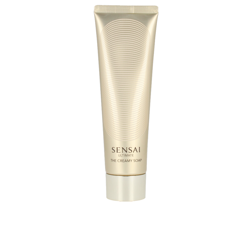 SensaiUltimateTheCreamySoap125ml Bottle of Sensai Ultimate The Creamy Soap by Sensai, a creamy soap indicated for cleansing and removing impurities from the face.