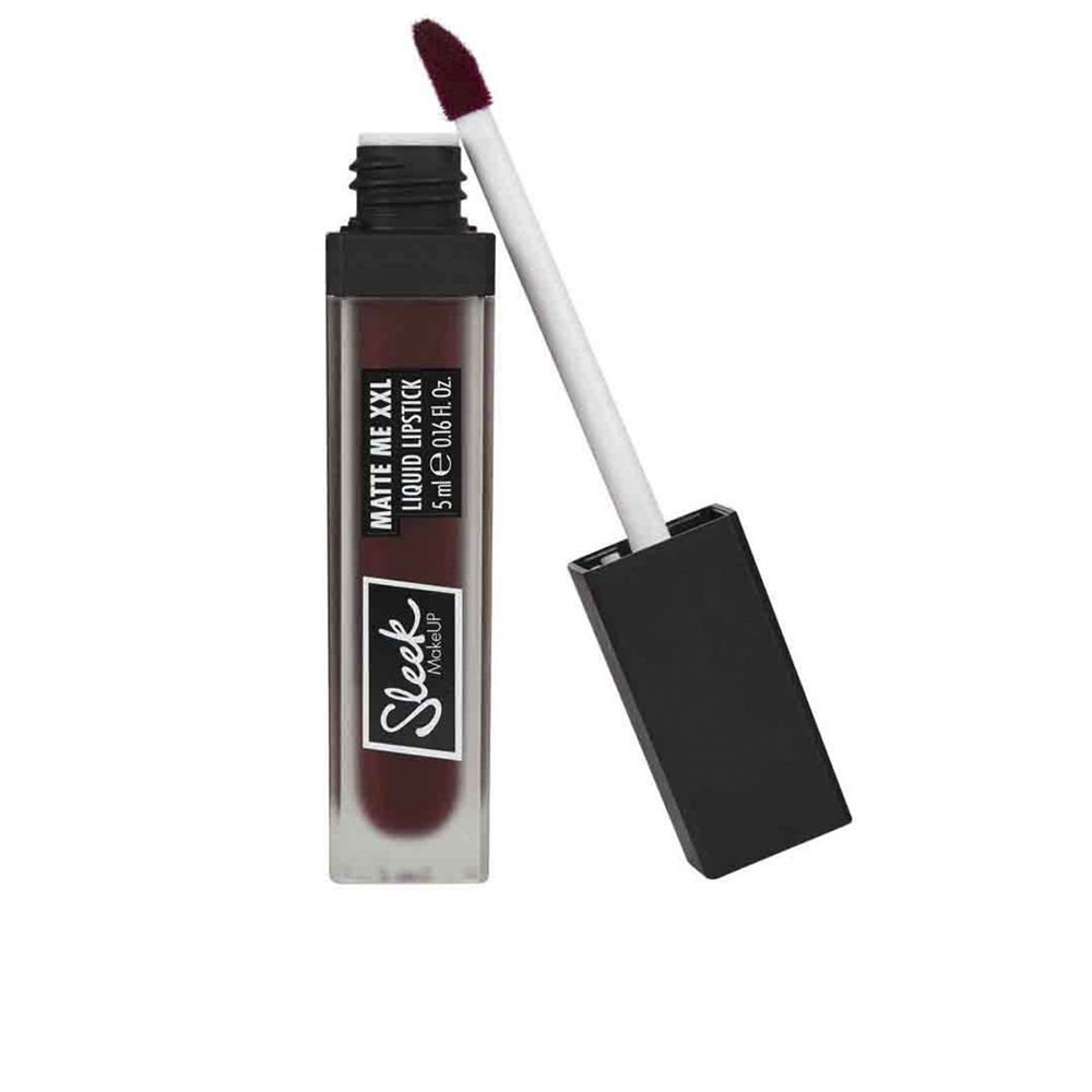 SleekMatteMeXXLLiquidLipstickColorVinoTinto5ml Sleek Matte Me XXL Liquid Lipstick Color Vino Tinto 5ml